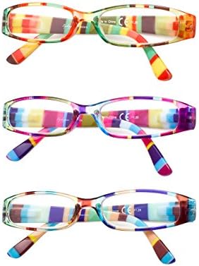 Малки очила за четене Gr8Sight в опаковка от 3 теми за жени