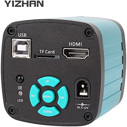 1-130X Увеличение C монтиране на обектива 48MP 4K 1080P HDMI USB Промишлен Видеомикроскоп Камера с Дистанционно