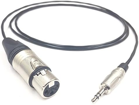 3-Крак аудио кабел XLR Female-3,5 мм Мъж Pro, с помощта на специален кабел за връзка