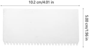 Инструменти от полимерна Глина Sewroro, Неръждаема Рамото, 6 бр., колекция от Глинени Чистачи, Назъбен Стъргало