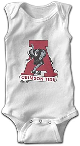 Алабама-Детско Боди Elephant Crimson Tide, Детски Гащеризон За новородени