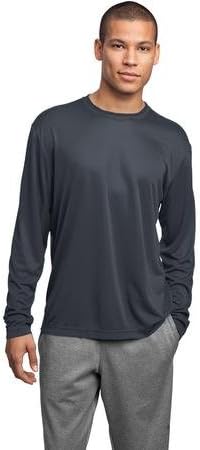 Мъжки t-shirt Sport Tek с висок и дълъг ръкав PosiCharge Competitive Tee