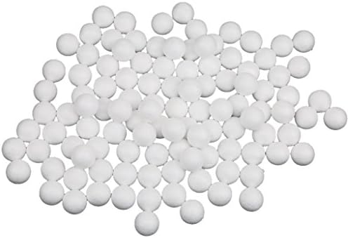 20 мм за Около 100 Бр Бялата Топка Модел на Света Занаятите Foam BallFashion Обработен