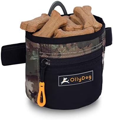 Набор от OllyDog с пакет за лакомствата и бутилка OllyBottle 600 мл, чанта за лакомство за кучета и комбиниран набор