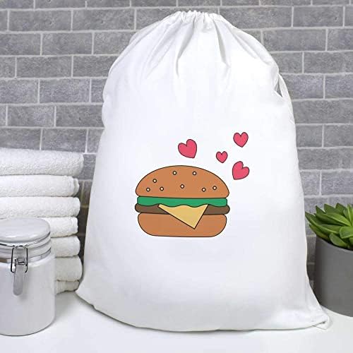 Чанта за пране и съхранение на Azeeda 'Burger & Hearts' (LB00023061)