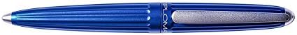 Писалка Diplomat Aero Blue с много тънък с химикалка, синя