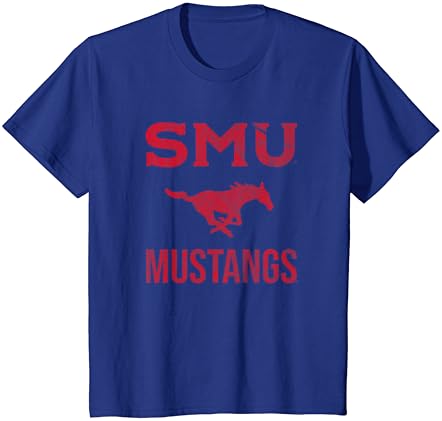 Южна методистская Тениска SMU Mustangs Голям размер