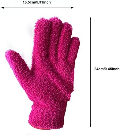 Ръкавици за Избърсване на прах, Кърпа За почистване Ръкавици От Микрофибър, Улесняваща Вытирание Прах За Почистване