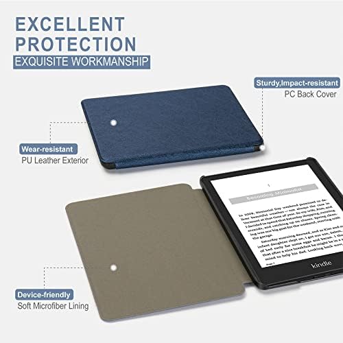 Калъф LeDiYouGou за Kindle Paperwhite 11-то поколение-2021 и Kindle Paperwhite 2021 Signature Edition (модела