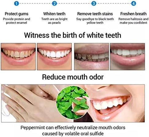 Ослепително Бяла Паста за зъби С Ниацинамидом Fresh Breath Премахва Лош дъх в устата, Ослепително Бяла Паста за зъби,
