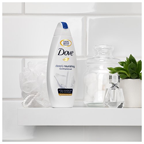 Dove Deep Moisture Дълбоко хранително средство за измиване на тялото, 16,9 течни унции (опаковка от 6 броя)