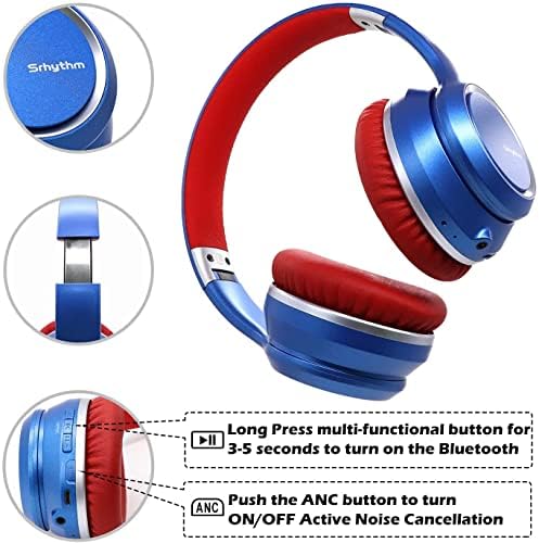 Слушалки Srhythm NC35 с Шумопотискане, Безжични Bluetooth 5.0 е в комплект с NC15, носи етикет за услугата Слушалки с Микрофони