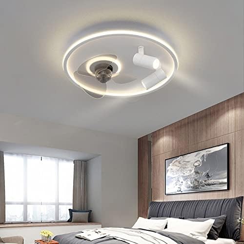 Вентилатор на тавана BAICAOLIAN със светлината - Модерен вентилатор на тавана с невидими остриета с мощност
