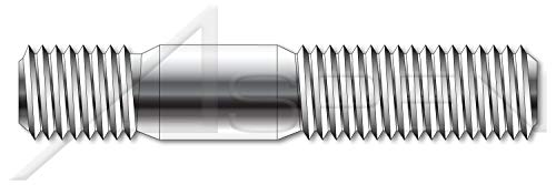 (200 броя) M8-1,25 X 40 mm, по DIN 938, Метричен, Шипове, Двустранни, Диаметър ввинчиваемого края на 1,0 X, Неръждаема стомана А4