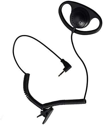 Слушалки TWAYRDIO 2,5 мм, предназначена само за слушане и приемане на радионаушников, съвместима с микрофон Harris Radio XL200 с ревери, микрофон HYT Hytera SM26M1 SM26N2 SM26N4 с дистанционно