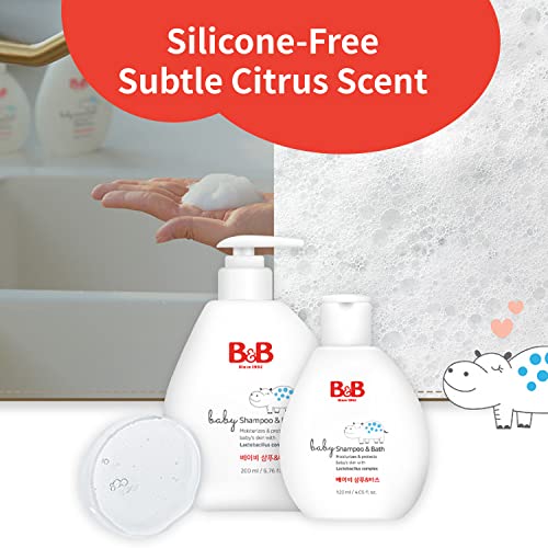 Medience B & B Shampoo & Bath – Детски шампоан 2 в 1 и препарат за почистване с масло от жожоба и кокосово масло