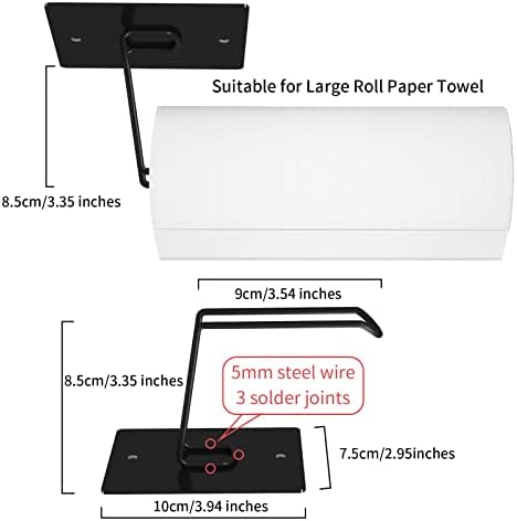 YJSMO Магнитен Държач за хартиени кърпи за Хладилник, Закачалка за кърпи, с монтиран на стената Магнитен държач за