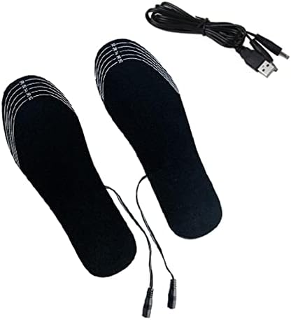 Wenini Стелки с подгряване Електрически Възглавнички Унисекс Ястия за краката USB Зимни Топли Акумулаторни
