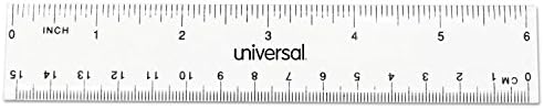 Универсална Прозрачна Пластмасова линия, Стандартна / Metric, дължина 6 см, Прозрачна, 2 броя в опаковка