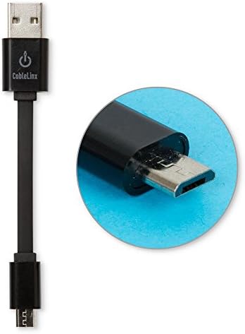 Кабел за зареждане CableLinx Micro-USB за ChargeHub - Съвместима с Android, Samsung, Windows, MP3, камера и други устройства (черен)