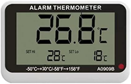 Влагомер Стаен Термометър Влага Стаен Термометър, с Аларма за Температура на Монитора на Влажност за Началната