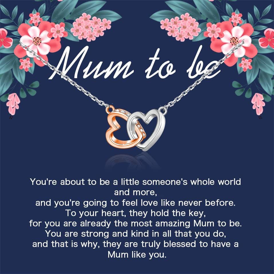 Lywjyb Birdgot Украса за Мама Подарък на Бъдещата Майка Обява за Раждане Подарък за Мама за Първи Път, Подарък за Жени
