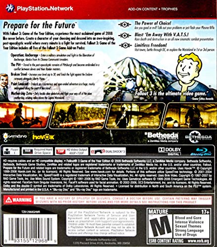 Fallout 3 - Игра на годината според версията на Xbox 360