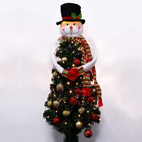 Снежен човек, Коледа Topper, Коледа, Снежен човек, Топ за Обнимашек, Коледно Дърво, Интериор, Снежен човек, Украси