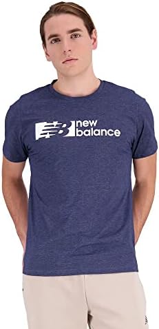 New Balance Мъжка тениска Хедър Tech с къс ръкав 21