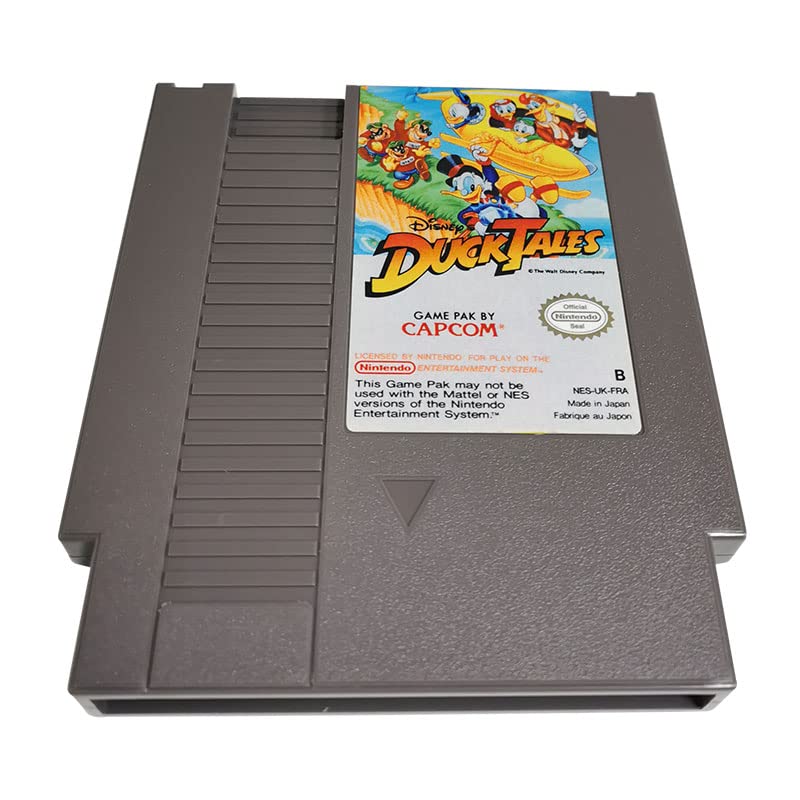 DeVoNe Duck Tales 1 8-битова игра касета с 72 изводи (сив)