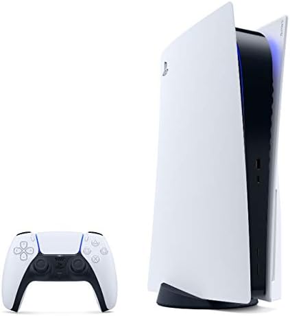 Дискова версия на конзола на Sony PS5 Playstation 5 - Безжичен контролер, 8-ядрен процесор AMD Ryzen Дзен x86-64,