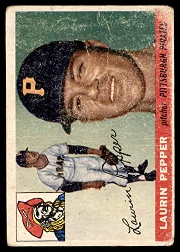 1955 Topps # 147 Хю Пепър Питсбърг Пайрэтс (Бейзболна картичка) ЧЕСТНО пирати