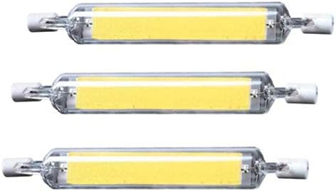 R7S 78 мм led Лампа 3 опаковки с регулируема яркост 15 W (еквивалент на замяна, халогенни 150 W) Студено Бяло