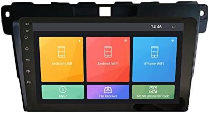 Андроид 10 Авторадио Автомобилната Навигация Стерео Мултимедиен плейър GPS радио 2.5 D Сензорен екран forMazda CX-7