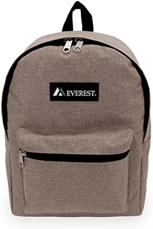 Everest Унисекс - Базов Деним раница за възрастни, цвят каки, Един размер