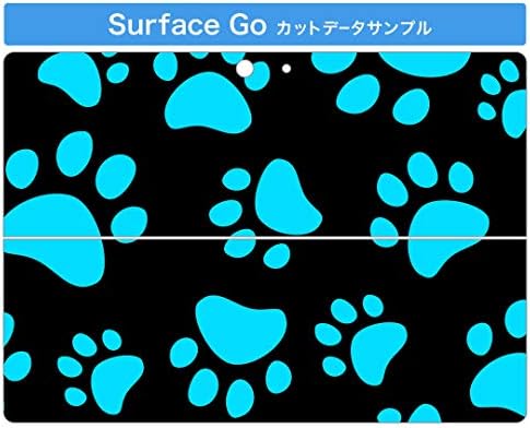 стикер igsticker за Microsoft Surface Go/Go 2 Ультратонкая Защитен Стикер за тялото Skins 000063 С Шарени Кучета