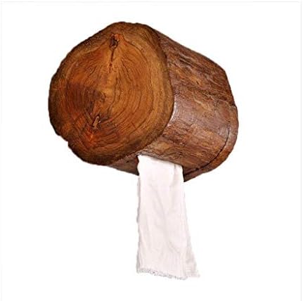SXNBH Дървена Кутия за Салфетки - стойка за Ролка Тоалетна хартия, Държач За Кърпи, Ръчно изработени От масивно Дърво