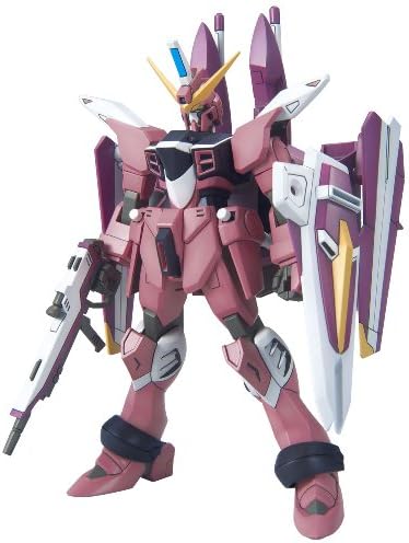 Колекция от модели Bandai Hobby HG R14 ZGMF-X09A Justice Gundam (мащаб 1/144)