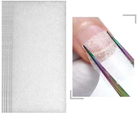 Салонное Акрилно Стъкло за нокти 40ШТ за изграждане на нокти Fibernails за Стъклени Стикери за нокти водна пързалка