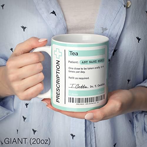 Mug Monster - Рецепта за една чаена чаша, Персонализиран подарък за сбогом, колега - Керамични кафеена чаша / Чаша, подарък,