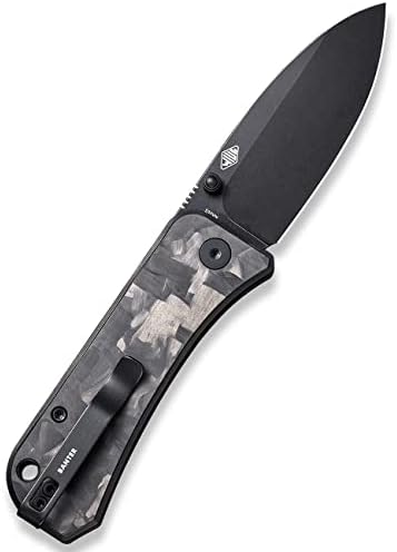 Джобен нож WeKnife Banter за ЕРП, Сгъваем нож Ben Petersen с 2,9-инчов нож S35VN, Отварачка за палеца с дръжка от влакна
