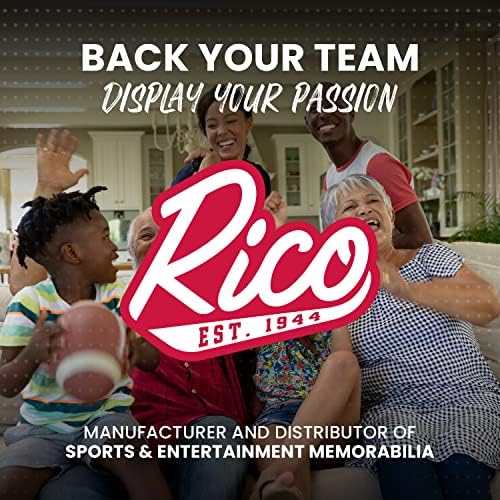 Rico Industries NFL Унисекс-Вградени Лазер Стандартна Хромирана Рамка на Регистрационен номер За възрастни
