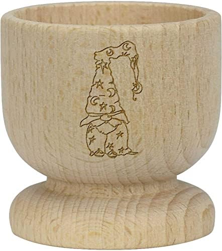 Дървена чаша за яйца Azeeda 'Wizard Gonk' (EC00022531)