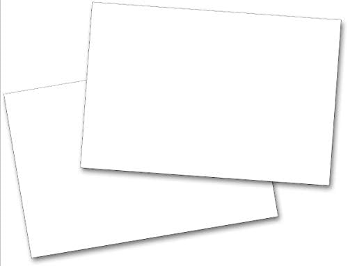 Бланковые пощенски картички One Jade Lane за печат, 4x6, плътни 14 страници - напълно подходящи за картички с рецепти