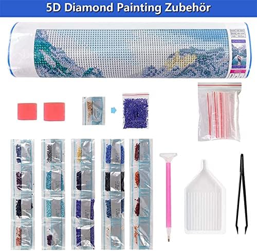 Комплекти за рисуване с диаманти за възрастни/Деца 5D САМ Диамантена Художествена Боя с Пълен Кръг диамантен пръстен Розова