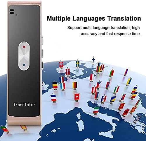 Преносим Интелигентен преводач MJWDP на няколко езика с двустранно Гласов Превод на текст в реално време Карманное устройство (Цвят: D)