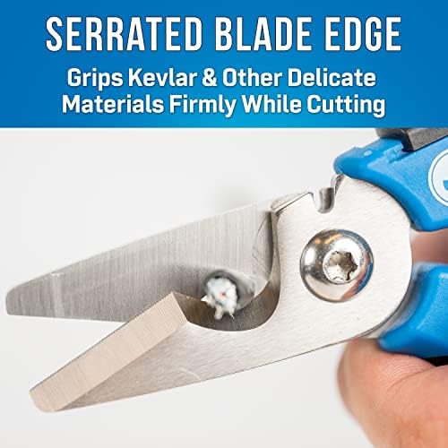 Jonard Tools KWC-700 Многофункционални ножици за рязане на kevlar® и телени кабелни, 7 инча