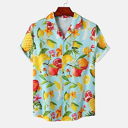 Отворени Блузи, Мъжки Тениска От Полиестер копчета С Дълбоко V-образно деколте, Пролетни Класически Клубни Модели, Комфортни