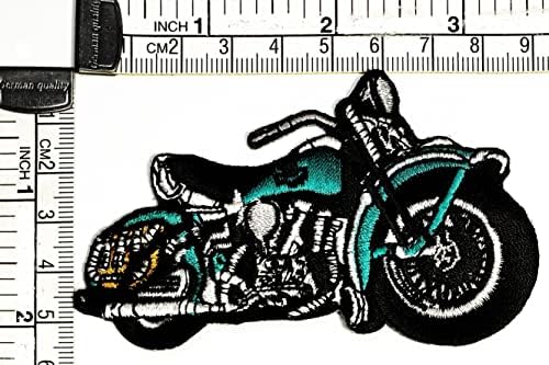 Kleenplus 3 бр. Мотоциклетът реколта класическа нашивка MC Club, на бродирани автомобил, cartoony икона с желязо, пришитая