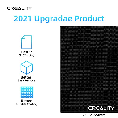 Creality 3D На 3 S1 На 3 Pro На 5 Закалено Стъкло Подобрена Плоча За монтаж на Печатна Повърхност Легло с топъл